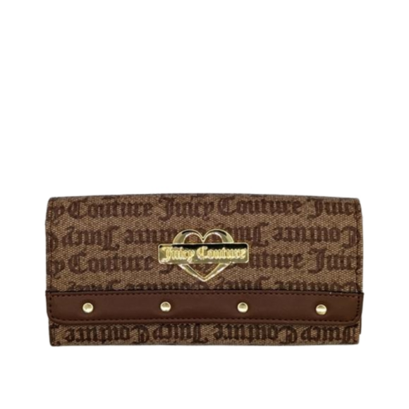 Juicy Couture Handbags - Juicy Couture Long Flap Wallet Logo Continental NWOT